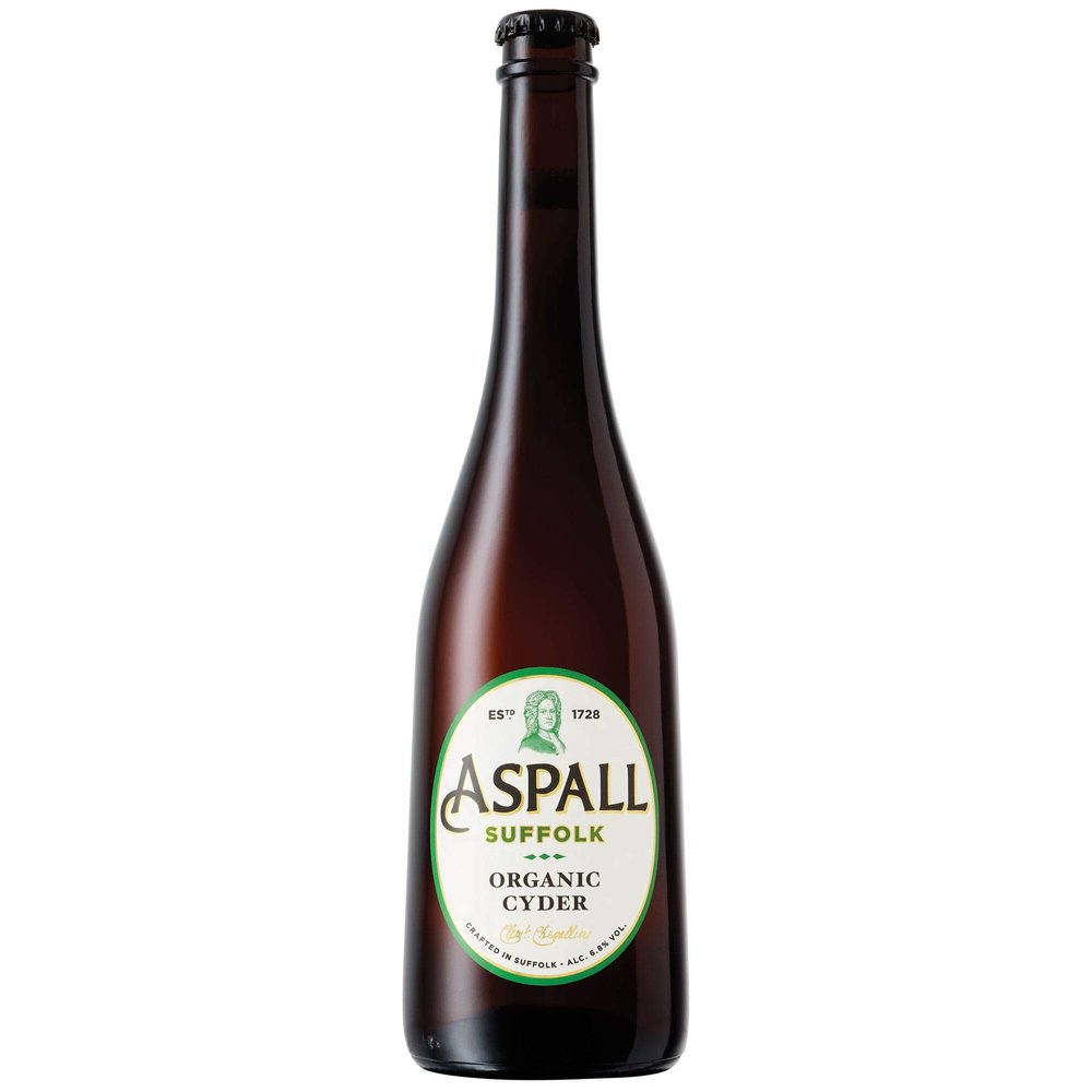 Aspall Organic Suffolk Cyder 6.8% - 12x500ml
