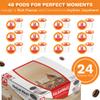 Bonini Coffee Pods, Keurig Compatible Coffee Pods, K-Cup. Pick Any 2 Packs from 6 flavours Inc. Roma, Napoli, Sumatra, Colombia, Tuscan, Italian Roast. Each Pack 24 pods (Total 48 pods) view 4