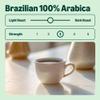 by Amazon Brazilian Coffee Beans, Medium Roast, 1 Kg (2 Packs of 500g)- Rainforest Alliance Certified view 2