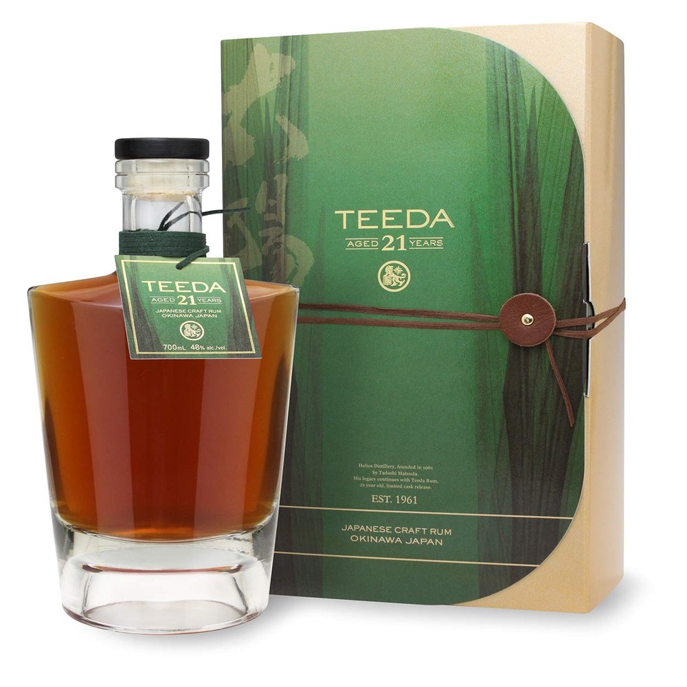 Helios Sakuzo TEEDA 21 Years Japanese Craft Ram 48% 23.7 fl oz (700 ml) Okinawa