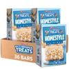 Rice Krispies Treats Homestyle Marshmallow Snack Bars, Kids Snacks, School Lunch, Original (6 Boxes, 36 Bars)