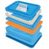 0# Capsule Filling Machine, 200 Holes Capsule Filler Manual DIY Capsule Powder Pressing Filling Machine Plate (Blue) view 3