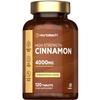 Cinnamon Tablets 4000mg | Blood Sugar Control | High Strength Cinnamon Extract Supplement | 120 Vegan Tablets | by Horbaach view 1