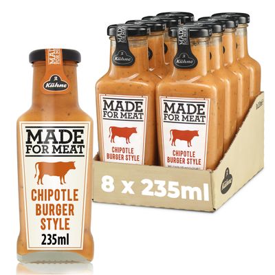 Kuhne Made for Meat - Chipotle 235ml (Pack of 8)