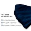 SILKIST Mouth Guard Mask 100% Silk [Unisex] 3-Layer Mouth & Nose Protection with Adjustable Ear Loops & Nose Clip - Reusable, Antibacterial & Skin Friendly view 4