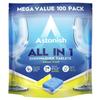 Astonish All in One Dishwasher Tablets 2x100 Tablets | With Build in Rinse Aid and Salt Action | Pack of 2 view 1