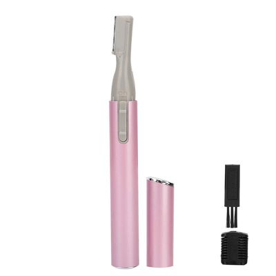 Cordless USB-Rechargeable Electric Eyebrow Trimmer for Women & Men Painless Wet/Dry Facial Hair Remover with Cutting Head Portable Brows Upper Lip