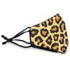 Myga Bamboo Leopard Print Face Covering - Face Mask Protect Cover view 1