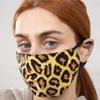 Myga Bamboo Leopard Print Face Covering - Face Mask Protect Cover view 2