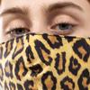 Myga Bamboo Leopard Print Face Covering - Face Mask Protect Cover view 3
