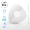 Not Just A Patch Adhesive Patches for Freestyle Libre 2 & Lingo CGM  Water-Resistant & Sweatproof Sensor Covers for 10-14 Days, Pre-Cut Clear Patch  20 Pack view 4