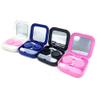 1PC Travel Glasses Contact Lenses Box Contact Lens Case For Eyes Care Kit Holder Container Mirror Box Portable (Color : Pink) view 2