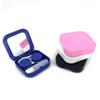1PC Travel Glasses Contact Lenses Box Contact Lens Case For Eyes Care Kit Holder Container Mirror Box Portable (Color : Pink) view 4