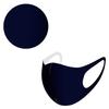 Kids Reusable Washable Face Covering Bandana Face Mask, Ice Silk Cotton Breathable Safety Mask Protection from Pollution, Navy, 10pcs view 1