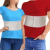 Rib Brace Chest Binder | Rib Belt to Reduce Rib Cage Pain | Chest Compression Support for Rib Muscle Injuries, Bruised Ribs | Breathable Chest Wrap Rib Brace for Women Men | (L/XL) (37" - 48") view 1
