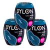 Dylon Navy Blue All-in-1 Fabric Dye for Fresh and Intense Colours, 3 x 350g view 1