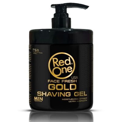Redone Shaving Gel Gold 1000 ml | Shaving Gel Transparent Men | No Foam | Ideal for Contours
