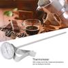 Cikonielf Thermometer Adjustable Hanging Coffee Foaming Thermometer Temperature Gauge With Clip Kitchen Tools With Temperature Humidity Monitor(Long Type) view 4