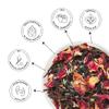 CelesTe Royal Blossom, Lavender Tea Loose Leaf - Premium Blend with Rose Petals | 100% Natural Loose Leaf Black Tea (50 gm) (25 Cups) view 4