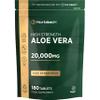 Aloe Vera Tablets 20,000mg | High Strength One-A-Day Formula | 180 Count | Suitable for Vegetarians & Vegans | by Horbaach view 1