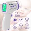 Non-Contact Infrared Forehead Electronic Thermometer Gun Digital Thermometer Accurate & Fast Measurement with Three Color Back Light Display of Temperature Gun for Child Adult Home Health Care view 4