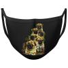 Darkwear Skull Dragon Horse Spiral Punk Tribal Roses Blood rose Face Mask Covering Reusable Washable Fashion Mask (PUGS) view 1