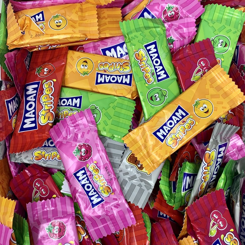 50 Maoam Stripes Share Bag by The Gourmet Sweet Company