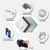 15 Pack Glasses Cleaning Cloths - Glasses & Eyeglass Cleaner Wipes|Lens Cleaning Wipes for Mobile Phones, Watches, Screens and All Delicate Surfaces(7 "x 6") view 2