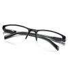 2020 New Reading Glasses, Half-Frame Ultra-Light Resin, Large-Frame Unisex, Anti-Blue Light for Men and Women, Simple, Stylish, Light and Comfortable view 1
