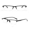2020 New Reading Glasses, Half-Frame Ultra-Light Resin, Large-Frame Unisex, Anti-Blue Light for Men and Women, Simple, Stylish, Light and Comfortable view 4