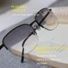 ACXZ Bifocal Reading Glasses for Women and Men, Half-frame Fashion Reader Eyeglasses with Spring Hinges, Gray Lenses (Strength, 1.0, 1.5, 2.0, 2.5, 3.0) view 3