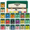 VAHDAM, Assorted Tea Sampler (20 Delicious Variety, 40 Individually Wrapped Pyramid Tea Bags) Long Leaf Premium Teas I Tea Gift Set I Valentines Day Gifts Ideas for Tea Lovers view 1