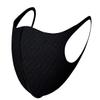 Basic Sense 3D Washable Reusable Thick Reinforced Plain Face Coverings Masks (Black) view 2