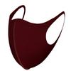 Basic Sense 3D Washable Reusable Thick Reinforced Plain Face Coverings Masks (Burgundy) view 2