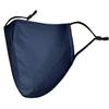 Basic Sense 100% Cotton Washable Reusable Skin Friendly Plain Face Coverings Masks (Navy) view 2