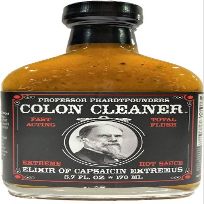 Colon Cleaner Hot Sauce EXTREME | Fast Acting - Total Flush | Mustard Style Hot Sauce