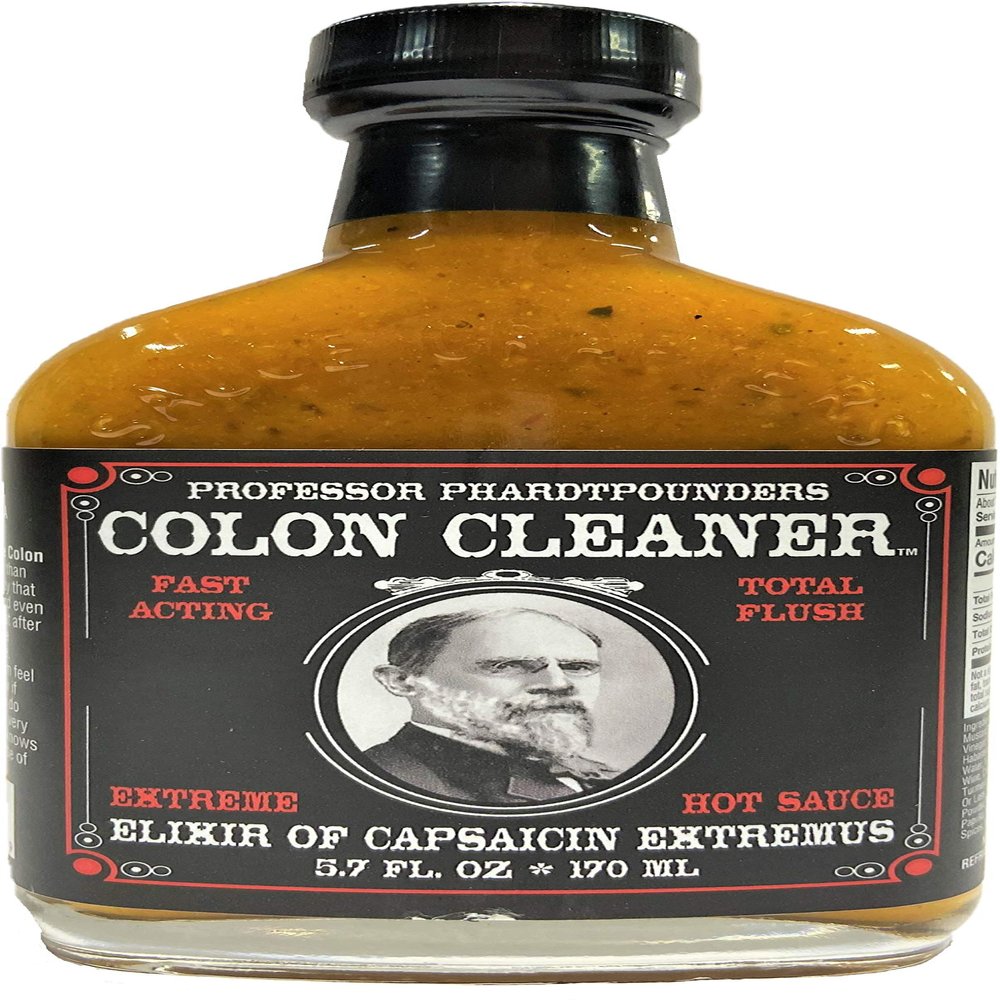 Colon Cleaner Hot Sauce EXTREME | Fast Acting - Total Flush | Mustard Style Hot Sauce