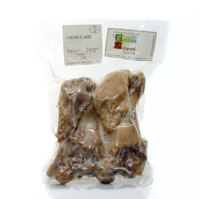 Duck Sleeves Confit Set of 4 Vacuum 550 g +/- 50 g