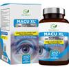 Macu XL - Lutein and Zeaxanthin Supplement - 6 Month Supply with Meso Zeaxanthin, Bilberry Extract, Vitamins A, B12 & Zinc, 180 Vegan Capsules - Eye Supplement for Vision Health  Eye Vitamins view 1