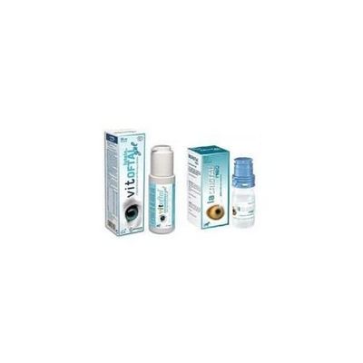 FARMADIET Pack VITOFTAL Lutein Y LACRISTAL Neo, Black, Medium