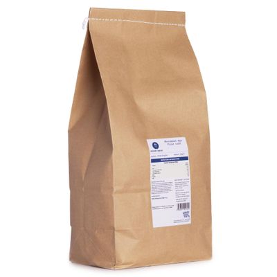 100percent Wholemeal Rye Flour Stoneground - 2kg - Premium Flour - High Fibre - Made in UK