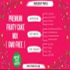 Whole Food Earth - Premium Fruity Cake Mix 3 kg | GMO Free view 3