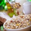Whole Food Earth - Tropical Muesli - A Blend of Flakes with Dried Fruit and Nuts 500 g | GMO Free | High Fibre view 3