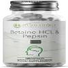 HB Betaine HCL with Pepsin Capsules | 120 High Strength Vegan Betaine Hydrochloride Capsules - 650mg-30mg-Pepsin per Serving | Non-GMO, Gluten & Allergen Free | Made in The UK view 2