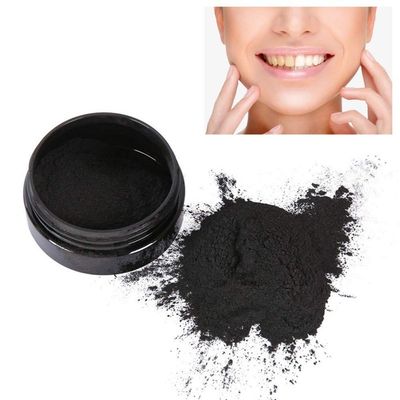 Aktivkohle Pulver Zhne Natrliche Kokosnuss Zahnaufhellung fr weie Zhne Bleaching Activated Charcoal Teeth Whitening Powder Zahnbleaching Zahnpasta