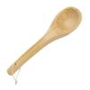 Raguso Sauna Single Spoon Wooden Sauna Room Spoon Handmade Spoon Sauna Accessories Sauna Water Dipper Ladle Spoon with Comfortable Grip Smooth view 1