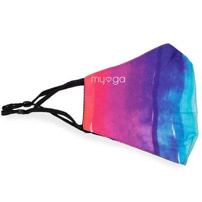 Myga Bamboo Pride Rainbow Face Covering - Face Mask Protect Cover