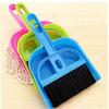 1pc Mini Desktop Sweep Cleaning Brush Small Broom Dustpan Set Portable Desk Computer Brush(random Color) view 3