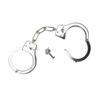 HTI Metal die cast Lock and key Safety release Metal Tuff Handcuff Toy view 1