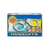 HTI Metal die cast Lock and key Safety release Metal Tuff Handcuff Toy view 2